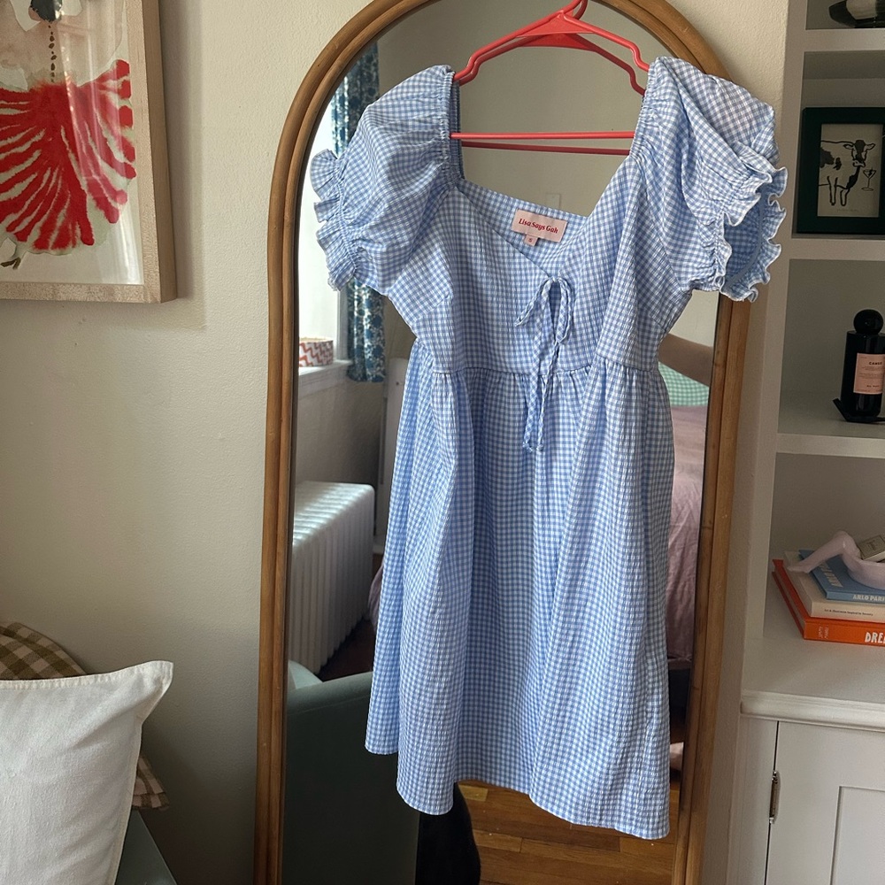 lisa says gah babydoll dress